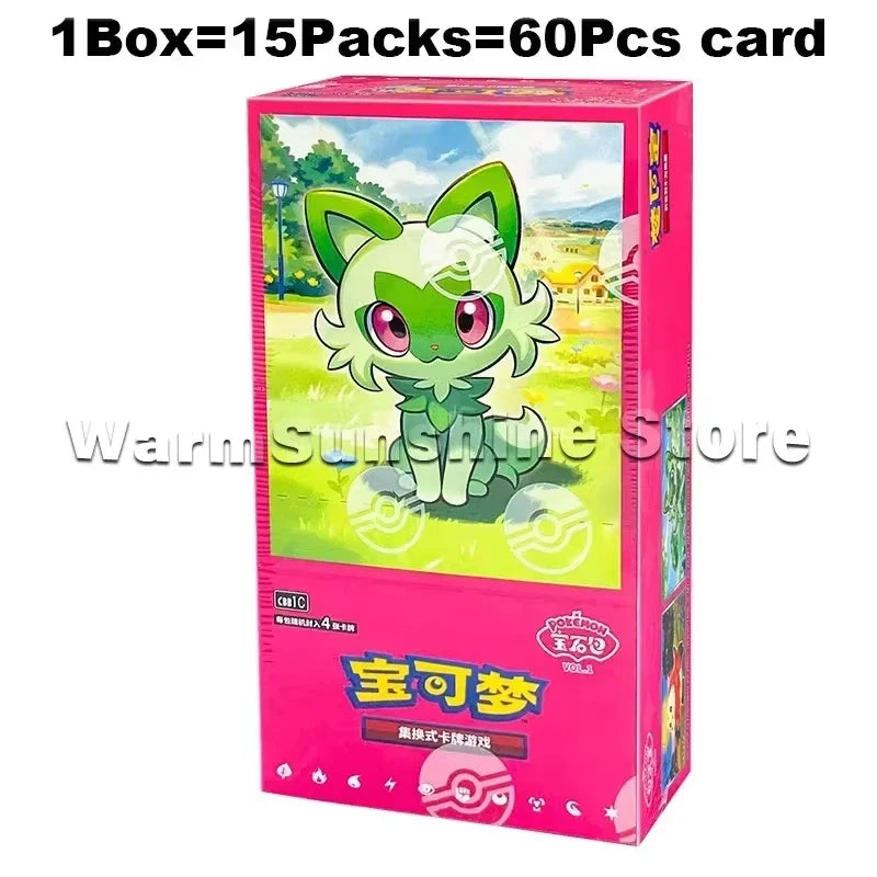 Original Pokemon TCG Gift Box - Simplified Chinese Sword & Shield Trading Card Game Set for Kids Birthday Gifts