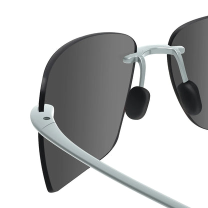 MAXJULI Polarized Sunglasses for Men & Women - Designer Fashion, Rimless Sports & Driving Eyewear (MJ8009)
