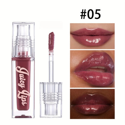 Hydrating Crystal Lip Oil – Tinted Plumping & Moisturizing Gloss for All Skin Types