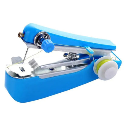 Portable Mini Handheld Sewing Machine - Compact Manual Pocket Sewing Tool for Home, Travel & Outdoor Use
