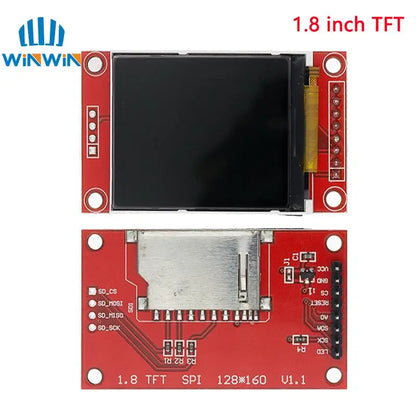 TFT LCD Display Module 0.96-2.8 Inch IPS SPI - ST7735 65K Full Color Screen for Arduino DIY Projects