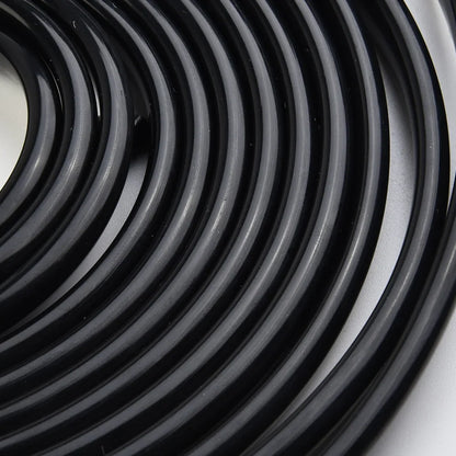 5M Car Door Edge Protector Strip - U-Shape Rubber Guard Seal Trim 11mm x 5mm