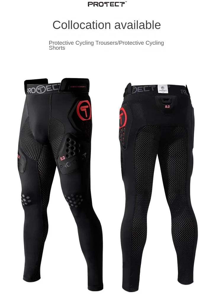 T Brand Motorcycle Racing Pants – Off-Road Hip Protection Anti-Drop Pants for Cycling & Outdoor Riding