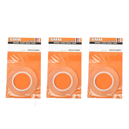 3/6mm Model Scribing Guide Tape – Hard Edge Push Line for Cutting Tools, Hobby & DIY Kit Accessories