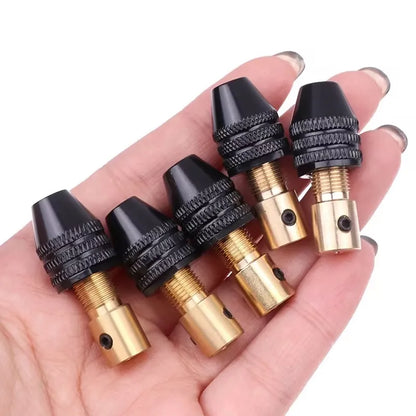 Universal Mini Drill Chuck Collet Set - Multifunction Micro Electric Drill Bit Clamp Fixture Tool