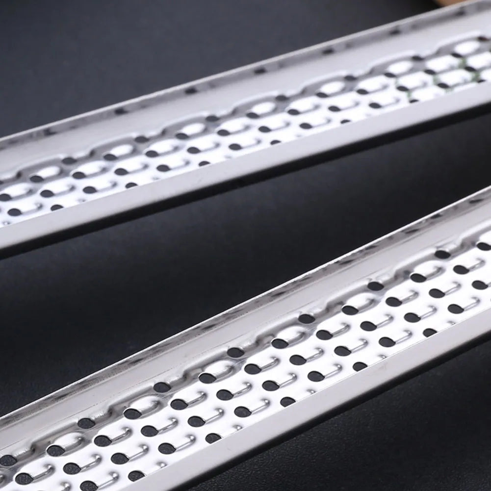 20cm Stainless Steel Kitchen Grater - Multi-Purpose Lemon Zester, Cheese Shredder & Ginger Garlic Peeler Tool