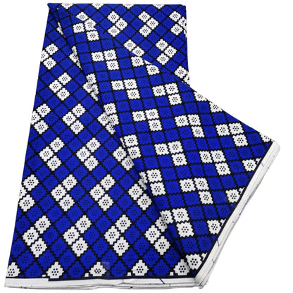 100% Cotton Real Wax Ankara Fabric - 2026 African Print Wedding Dress Sewing Fabric