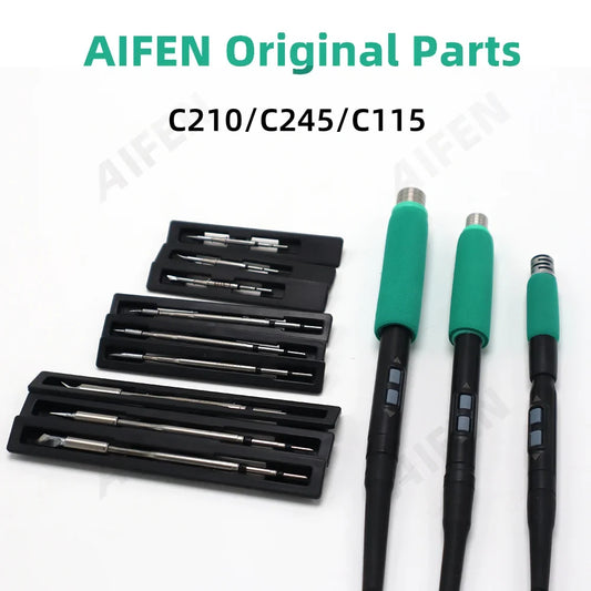 Soldering Iron Tips Replacement - Compatible C115 C210 C245 Tips for JBC Sugon Aifen A9 A9 Pro T21 Stations