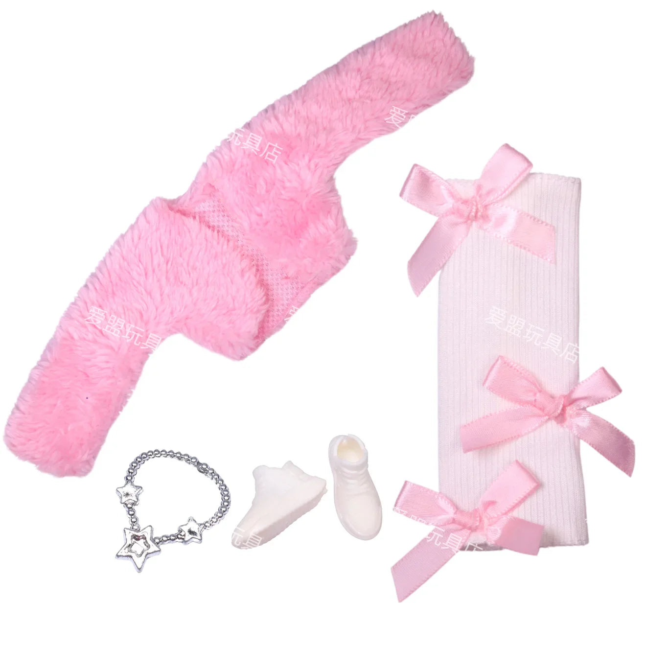 Doll Clothes for 30CM Barbie – Short Skirt, Outer Garment, Pants & Shoes Accessories