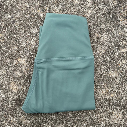 Women's High Waist Yoga Leggings - Soft Butter Fabric Fitness Pants With Back Waist Pocket For Gym & Sports Training