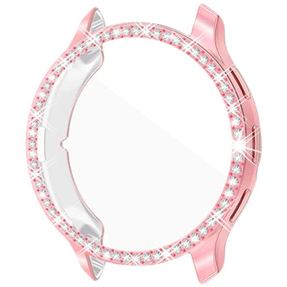 Soft TPU Watch Cover with Imitation Diamond – Electroplated Protective Sleeve Case for Garmin Venu 3/3S