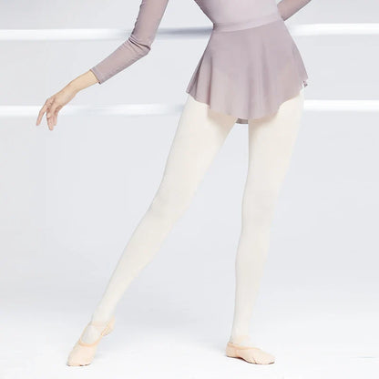 Women's Ballet Dance Skirt - Side Split Soft Mesh Elastic Tutu Wrap Skirt