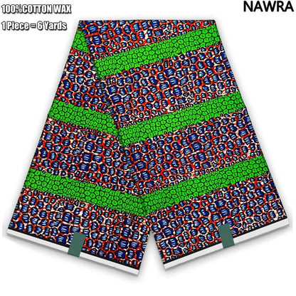 2026 African Real Wax Print Fabric - 100% Cotton Ghana Style Soft Ankara Pagne