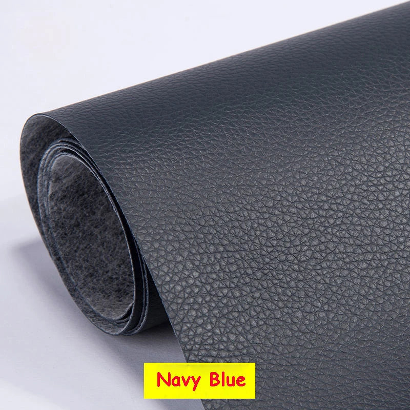 Large Self-Adhesive PU Leather Repair Patch – Faux Leather Tape for Sofa, Car & EV Seats