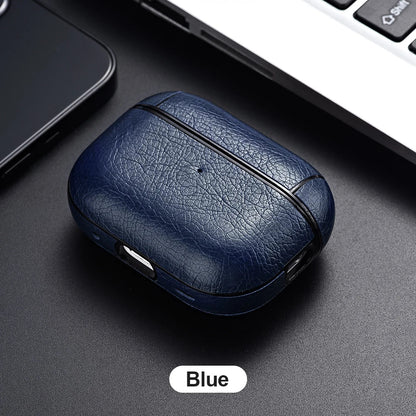 Leather Case for AirPods Pro 2 — Business Earphone Cover for Apple AirPods 3 & Pro 2nd Gen USB-C