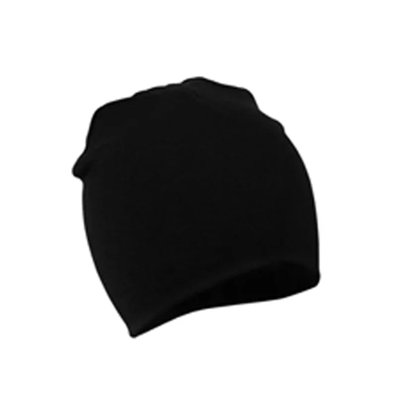 Baby Cotton Beanie Hat - Soft Candy Color Cap for Newborns, Toddlers & Kids