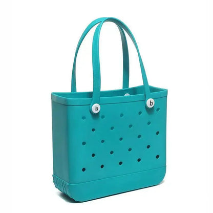 New EVA Beach Bag – Large Injection Molded Storage Handbag, Cross-Border European & American Style, Durable Storage Bag