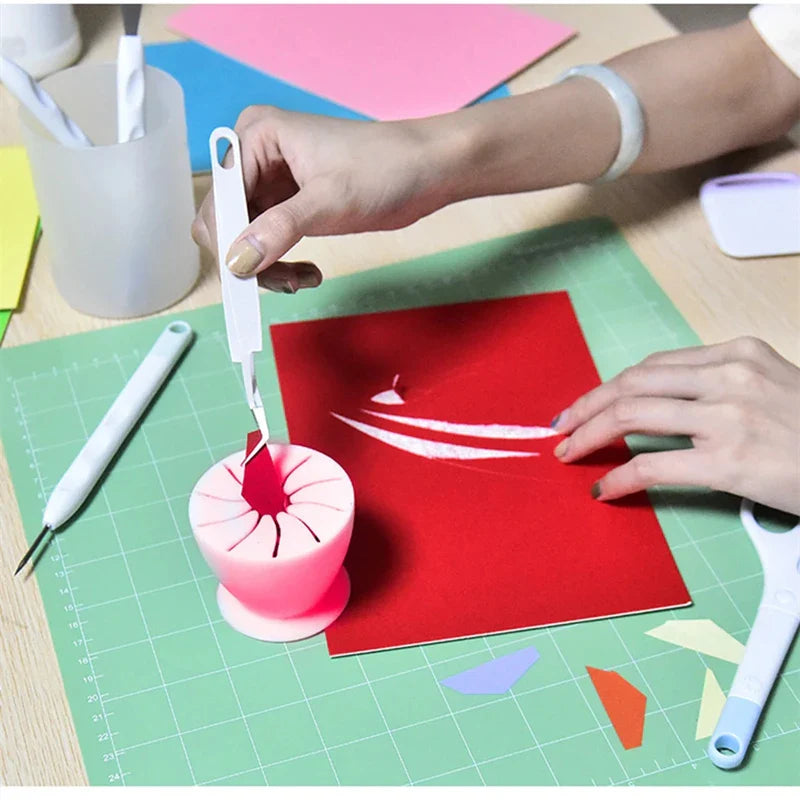 Portable Vinyl Weeding Tools Kit – DIY Craft Tool Set for Silhouette Cameo & Cricut Machines