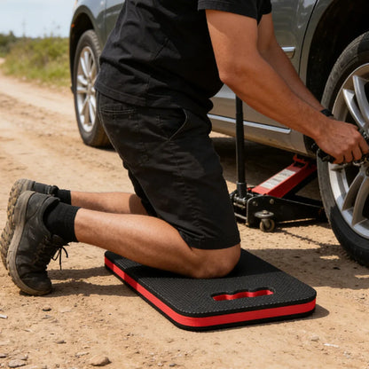 EVA Foam Kneeling Pad - Waterproof Oil-Resistant Knee Mat for Gardening, Car Repair & Workshop Use