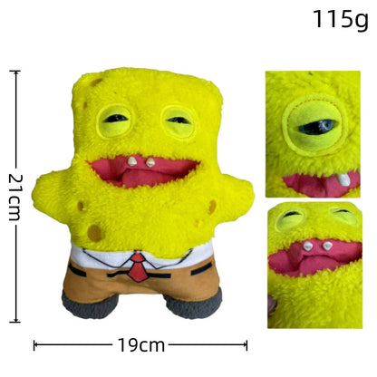 SpongeBob SquarePants Patrick Star Plush Toy - Funny Little Monster Stuffed Doll Birthday & Christmas Gift for Fans