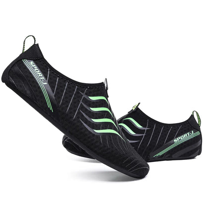Men’s & Women’s Water Aqua Shoes – Unisex Breathable Swimming Sneakers, Quick-Dry Barefoot Beach Sandals & Wading Flats