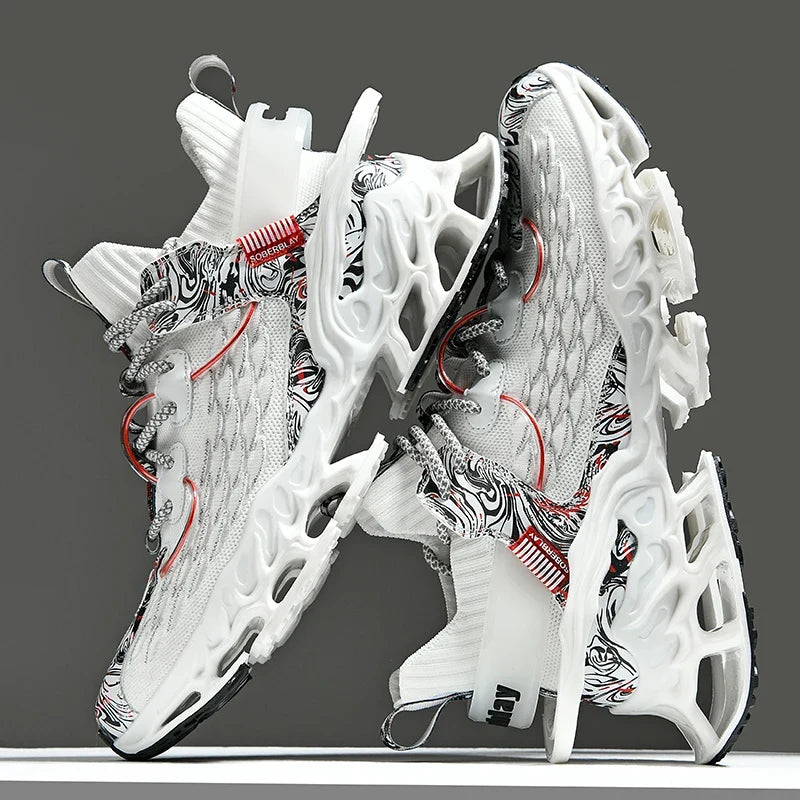 Men’s Casual Sneakers - Breathable Luxury Fashion Trainers & Running Shoes for Everyday Comfort