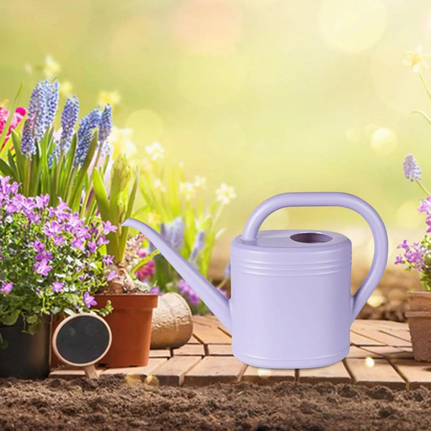 Long Spout Watering Can – Compact Household Gardening Kettle, Sturdy Easy-Pour Watering Tool for Home, Office & Plant Care Gifts