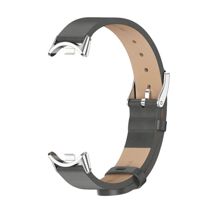 Leather Strap for Xiaomi Mi Band - Stylish Replacement Wristband for Mi Band 10/9/8/7/6/5 Mijobs Design