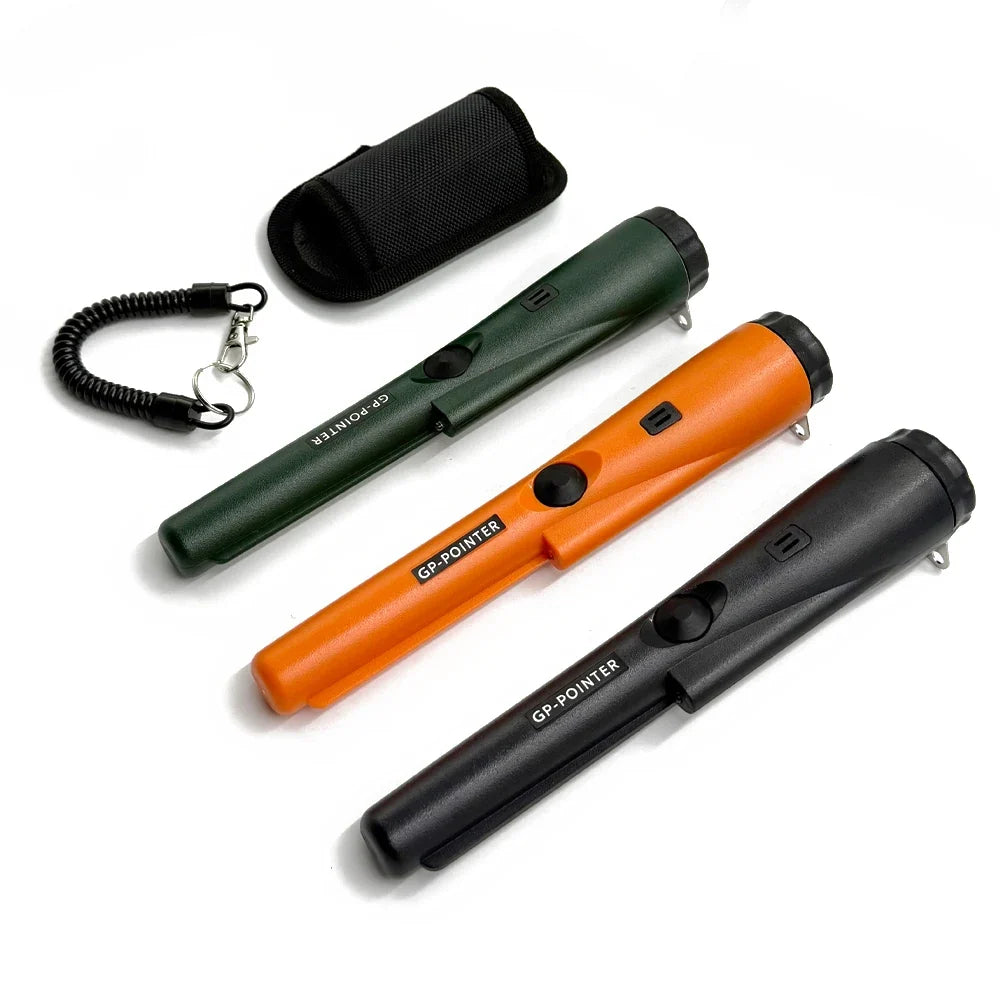 Handheld Metal Detector Pinpointer - Waterproof 360° Scan Treasure Hunting Probe with Anti-Scratch Design