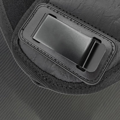 DIZETION Tactical PU Leather Gun Holster - Concealed Carry Pistol Pouch for Glock, Sig Sauer, Beretta & More
