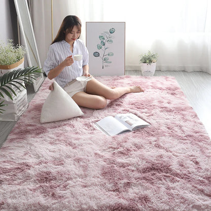 Soft Shaggy Plush Area Rug – Large Fluffy Beige Carpet for Living Room, Bedroom, Kids Room & Nursery Decor