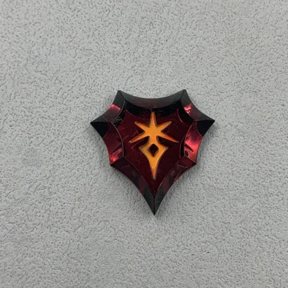 FF14 Anime Crystal Keychain - Transparent Cosplay Sage Reaper Dark Knight Mage Job Accessories