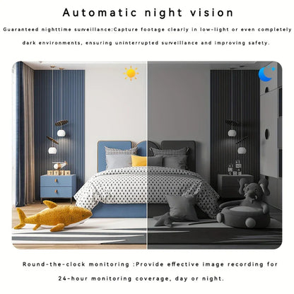 Xiaomi V720 Wireless HD Home Security Camera – WiFi, Mobile Remote, Indoor Plug-In, Multi-Scenario Use