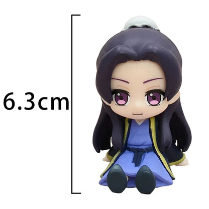 The Apothecary Diaries Maomao & Jinshi Mini Figure - Kawaii Anime Desktop Car Ornament Model Gift