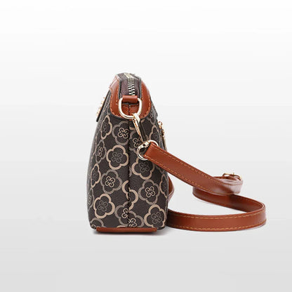 High-Quality PU Leather Women’s Shoulder Bag – Small Luxury Crossbody Messenger Handbag & Phone Satchel