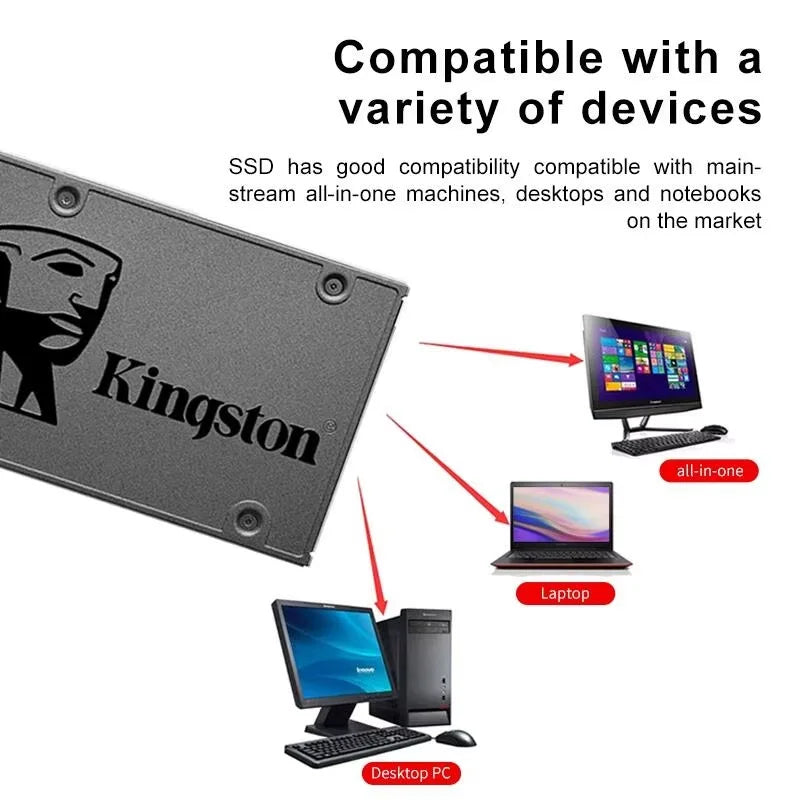 Kingston A400 KC600 SSD 2.5" SATA III Internal Solid State Drive | 120GB 240GB 480GB 512GB 960GB 1TB 2TB