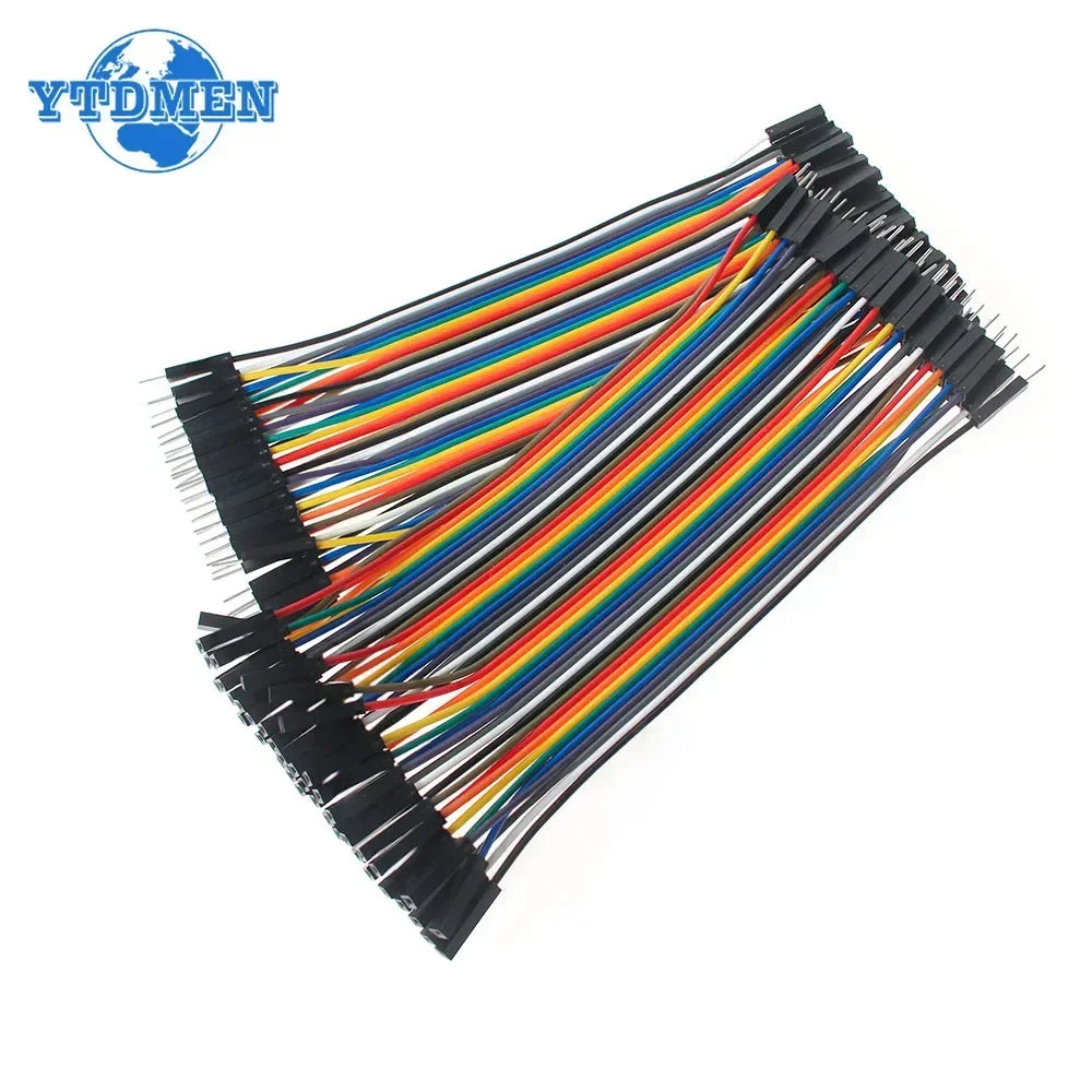 20-Pin Dupont Jumper Wire Set – 20cm Male to Male, Female to Male, Female to Female Cables for Arduino & DIY Electronics
