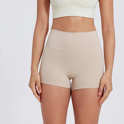 Women’s High Waist Yoga Shorts - Slim Fit Butt Lift Biker Shorts for Gym, Running, and Sports Workouts