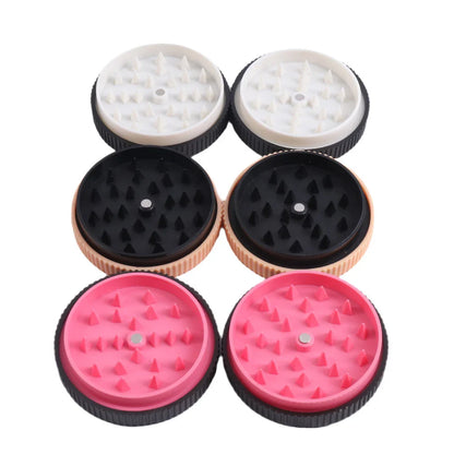 60MM Herb Grinder — Plastic Cookie & Biscuit Crusher | Hand Muller for Tobacco, Cigarettes & Chocolate