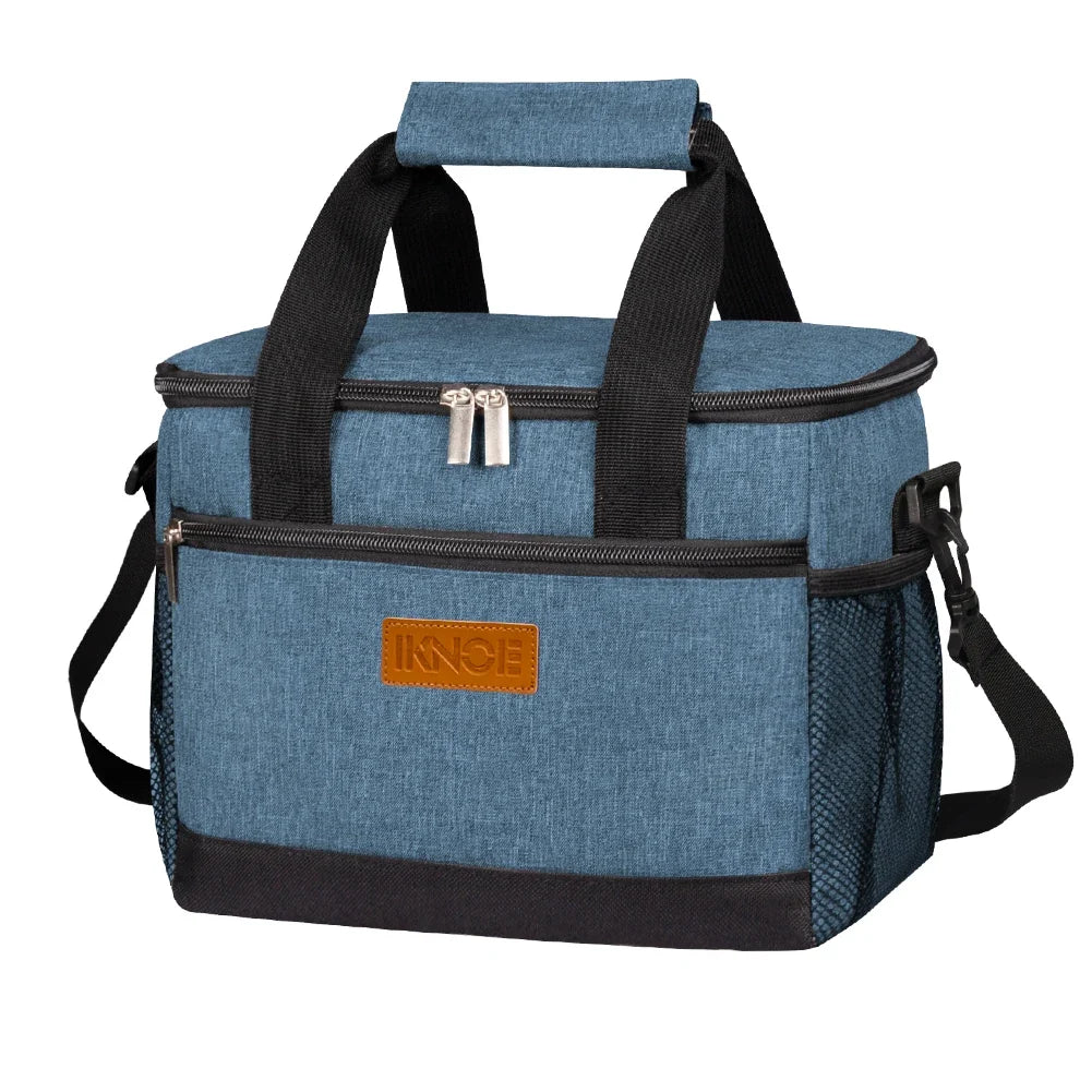 Insulated Lunch Bag - Portable Reusable Food Storage Tote for School, Work & Picnics