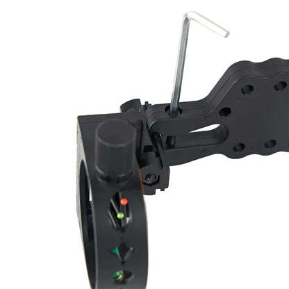 Toparchery 3-Pin/5-Pin Bow Sight – Fiber Optic Sight for Compound & Recurve Bows, Archery Hunting Accessories