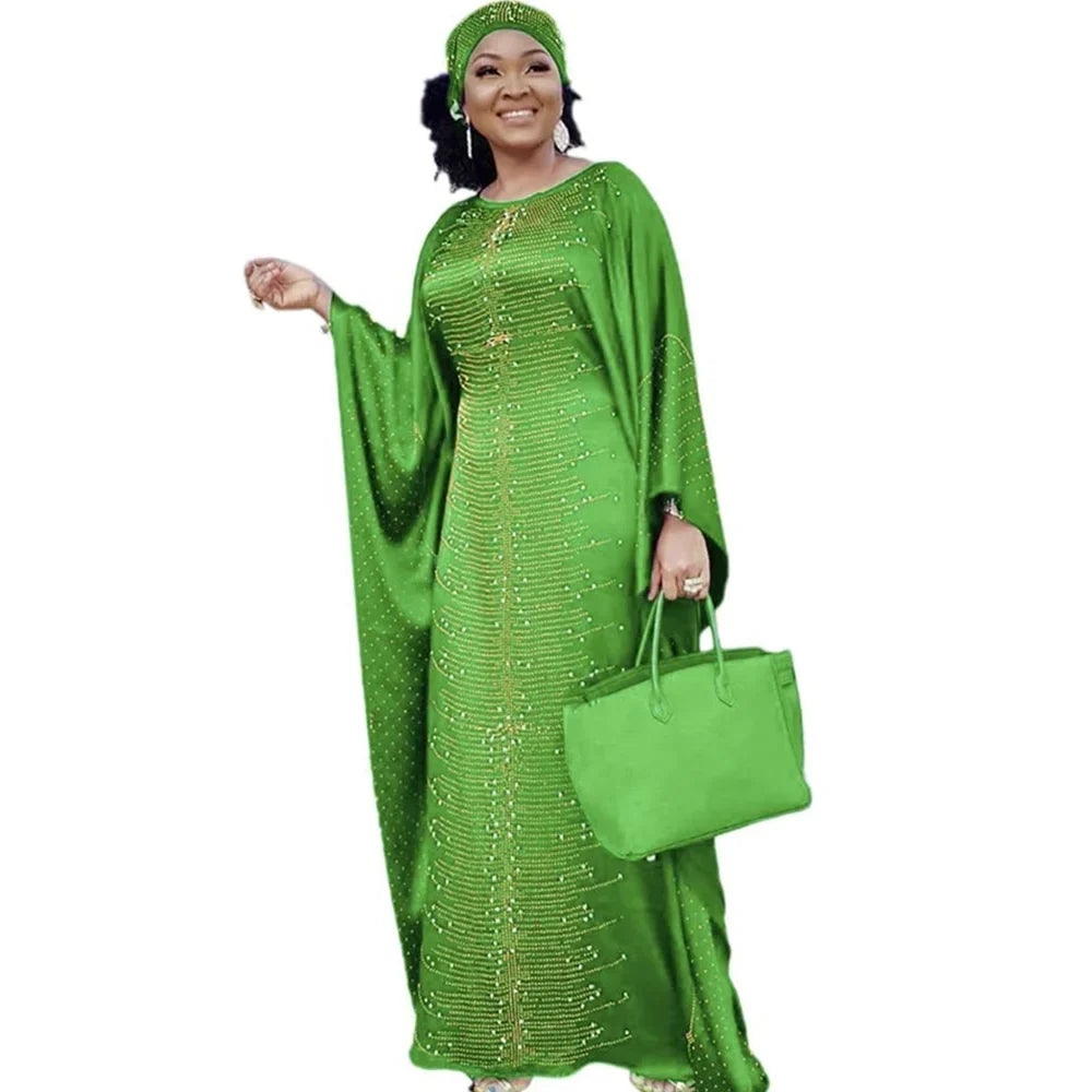 Plus Size African Maxi Dress - Dashiki Ankara Kaftan Wedding & Party Gown