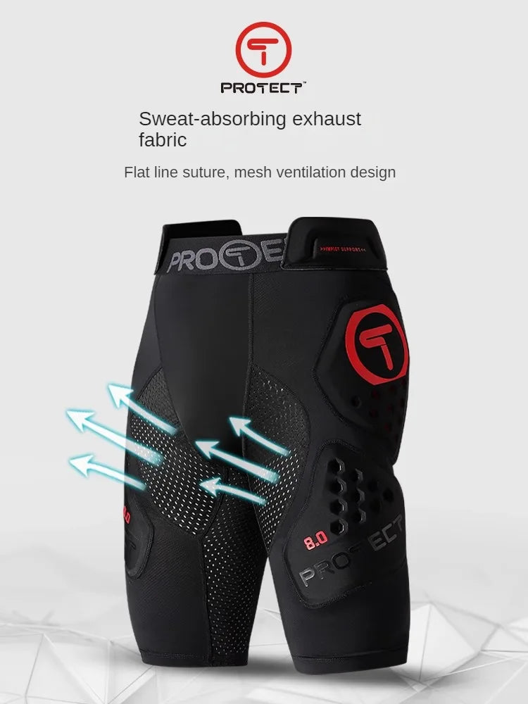 T Brand Motorcycle Racing Pants – Off-Road Hip Protection Anti-Drop Pants for Cycling & Outdoor Riding