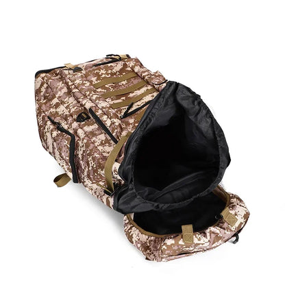 80L/100L Mountaineering Tactical Backpack - Large Outdoor Hiking, Camping & Travel Bag