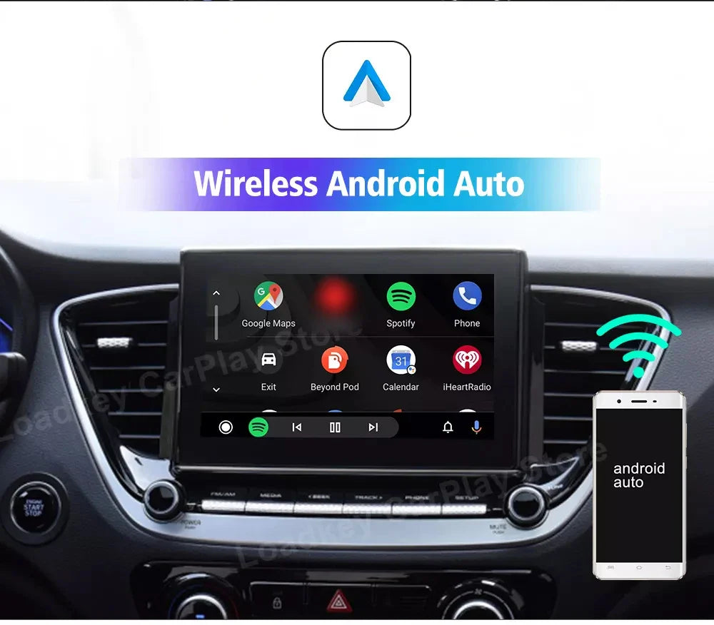 Carlinkit CarPlay AI Box — Qualcomm 6125 8-Core, Android 13, Wireless & Wired CarPlay, Android Auto for OEM Cars