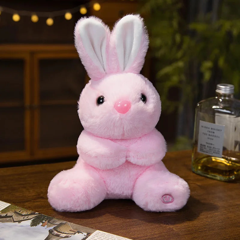 Luminous Cartoon Rabbit Plush Toy - Cute Soft Glowing Stuffed Doll Pillow Gift for Kids & Home Decor