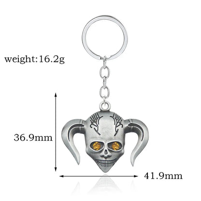 Bleach Ichigo Kurosaki Keychain Necklace - Anime Cosplay Pendant Charm for Men & Women Backpack Jewelry Gift
