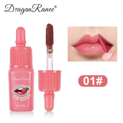 Peel-Off Lip Gloss - Velvet Matte Moisturizing Waterproof Long-Lasting Non-Fading Lip Color for Everyday Wear