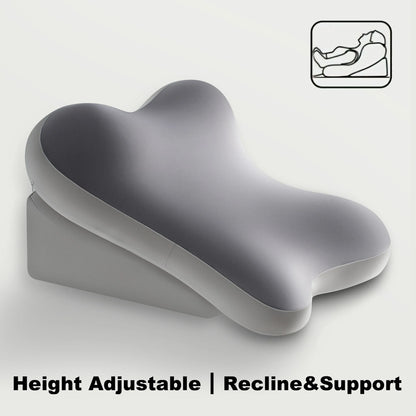 Adjustable Ergonomic Support Pillow - Back & Neck Comfort Cushion