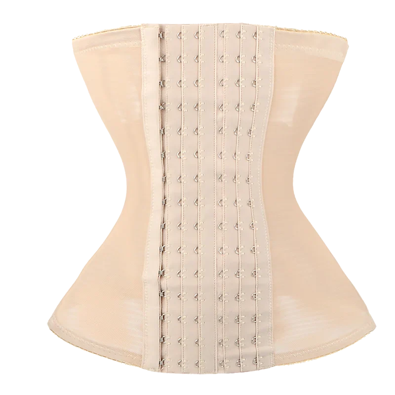 Women’s Slimming Waist Trainer Belt — Tummy Control Body Shaper, Fat Compression Girdle & Firm Corset Shapewear